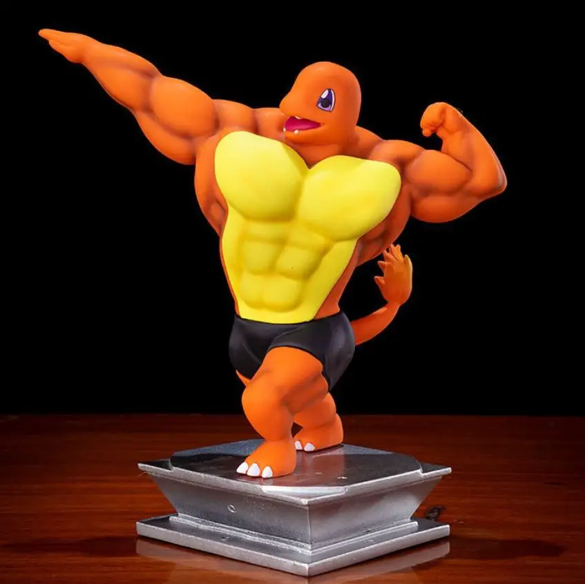 charmander badan tegap