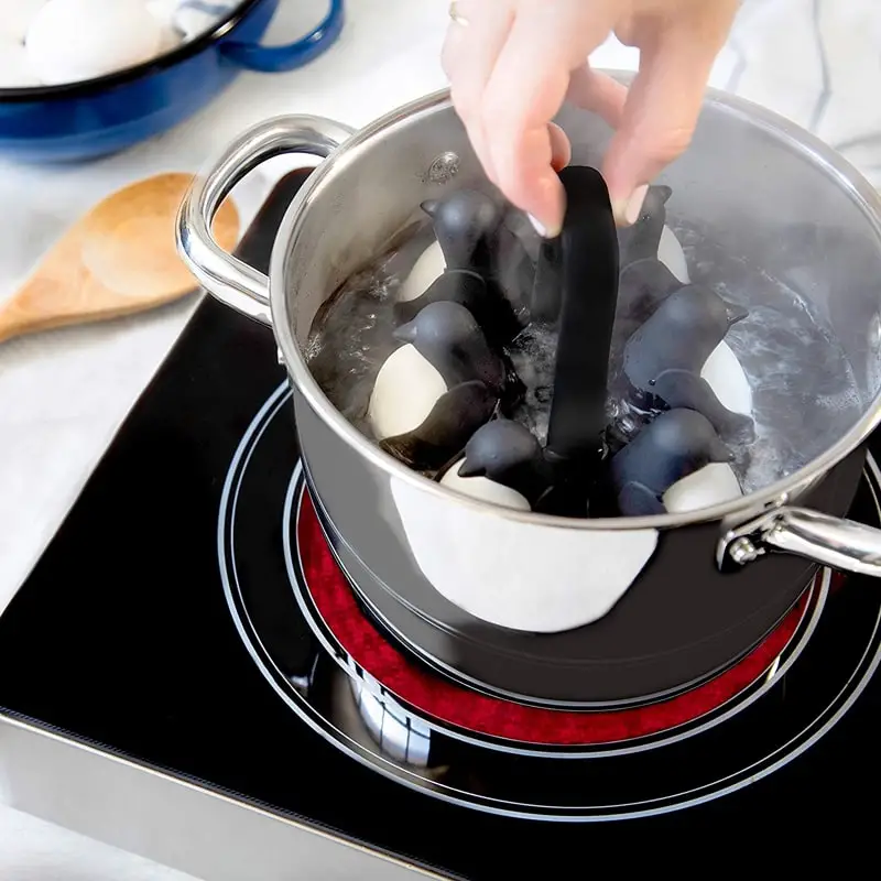 masak telur dengan rak telur ini