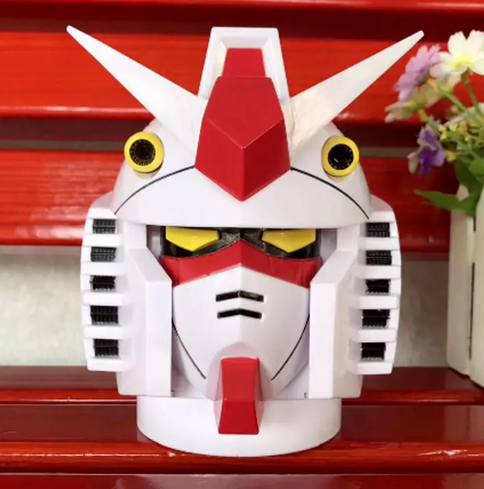 pandangan depan cawan mug gundam